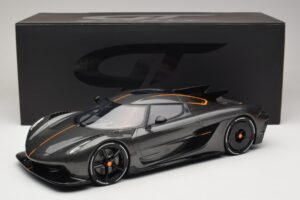 Koenigsegg Jesko Absolut 0-400-0 km/h Ennätys Graphite Grey GT Spirit 1:12 GT575 Hartsi — kuva 6 / 6