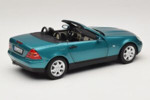 Mercedes SLK R170 Vivianite Green Norev 1:18 183021 Metalli — kuva 4 / 10