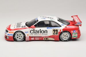 Nissan Skyline GT-R R33 LM GT1 #23 K. Hoshino / M. Hasemi / T. Suzuki Clarion Team NISMO 24 Hours of Le Mans 1996 Otto 1:18 O — kuva 3 / 6