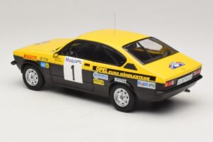 Opel Kadett C GT/E #1 W. Rohrl / H. Menne Westfalen Lippe Rally 1977 MCG 1:18 MCG18651R Metalli — kuva 5 / 6