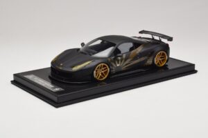 Ferrari 458 LB Works Matt Black BBA 1:18 REMC037 Hartsi — kuva 2 / 7