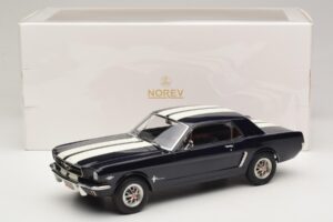 Ford Mustang Nightmist Blue Norev 1:18 182805 Metalli — kuva 6 / 6
