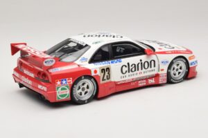 Nissan Skyline GT-R R33 LM GT1 #23 K. Hoshino / M. Hasemi / T. Suzuki Clarion Team NISMO 24 Hours of Le Mans 1996 Otto 1:18 O — kuva 2 / 6