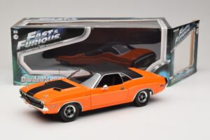 Dodge Challenger R/T Fast & Furious Darden's Car Greenlight 1:18 12846 Metalli — kuva 8 / 8