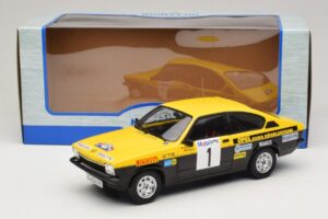 Opel Kadett C GT/E #1 W. Rohrl / H. Menne Westfalen Lippe Rally 1977 MCG 1:18 MCG18651R Metalli — kuva 6 / 6