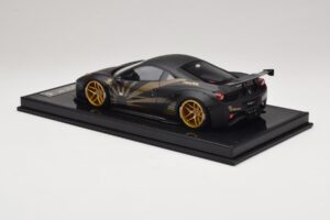 Ferrari 458 LB Works Matt Black BBA 1:18 REMC037 Hartsi — kuva 5 / 7