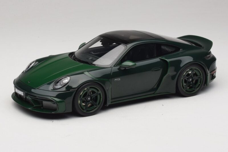 Porsche 911 992 Turbo S Brabus 900 Rocket R Mean Green GT Spirit 1:18 GT959 Hartsi