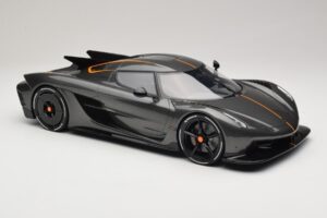 Koenigsegg Jesko Absolut 0-400-0 km/h Ennätys Graphite Grey GT Spirit 1:12 GT575 Hartsi — kuva 4 / 6