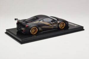 Ferrari 458 LB Works Matt Black BBA 1:18 REMC037 Hartsi — kuva 3 / 7