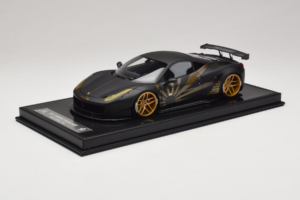 Ferrari 458 LB Works Matt Black BBA 1:18 REMC037 Hartsi — kuva 2 / 7