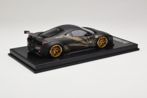 Ferrari 458 LB Works Matt Black BBA 1:18 REMC037 Hartsi — kuva 3 / 7