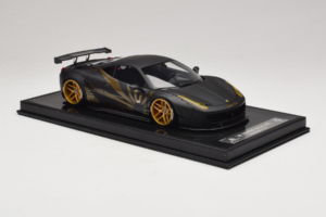 Ferrari 458 LB Works Matt Black BBA 1:18 REMC037 Hartsi — kuva 4 / 7