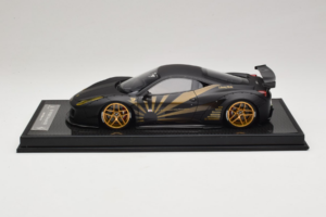 Ferrari 458 LB Works Matt Black BBA 1:18 REMC037 Hartsi