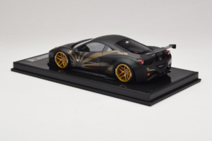 Ferrari 458 LB Works Matt Black BBA 1:18 REMC037 Hartsi — kuva 5 / 7