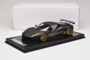 Ferrari 458 LB Works Matt Black BBA 1:18 REMC037 Hartsi — kuva 7 / 7