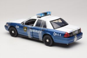 Ford Crown Victoria Police Interceptor The Walking Dead Greenlight 1:18 12957 Metalli — kuva 5 / 6