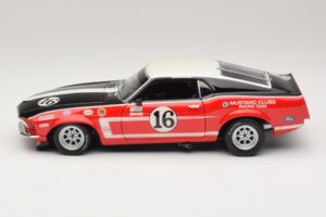 Ford Mustang Boss 302 #16 Bud Moore Engineering G. Follmer Trans-Am 1969 OEM 1:18 FORD006 Metalli — kuva 4 / 8