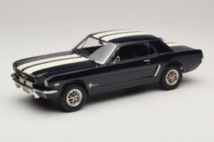 Ford Mustang Nightmist Blue Norev 1:18 182805 Metalli