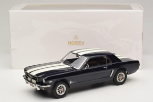 Ford Mustang Nightmist Blue Norev 1:18 182805 Metalli — kuva 6 / 6