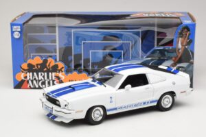 Ford Mustang II Cobra II Charlie's Angels Movie Greenlight 1:18 12880 Metalli — kuva 8 / 8