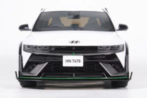 Hyundai Ioniq 5 N DK Edition Atlas White Matt Otto 1:18 OT1227 Hartsi — kuva 4 / 5