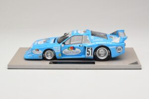 Lancia Beta Montecarlo Turbo #51 H. Heyer DRM Zolder 1980 Top Marques 1:18 CK920188 Hartsi — kuva 3 / 6