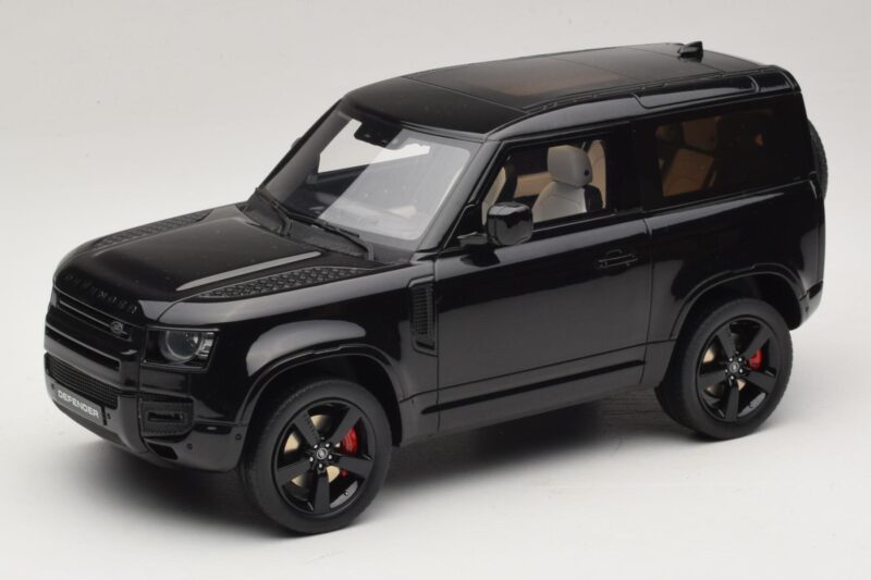 Land Rover Defender 90 L663 P400 X-Dynamic HSE Santorini Black GT Spirit 1:18 GT992 Hartsi