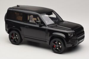Land Rover Defender 90 L663 P400 X-Dynamic HSE Santorini Black GT Spirit 1:18 GT992 Hartsi — kuva 4 / 6