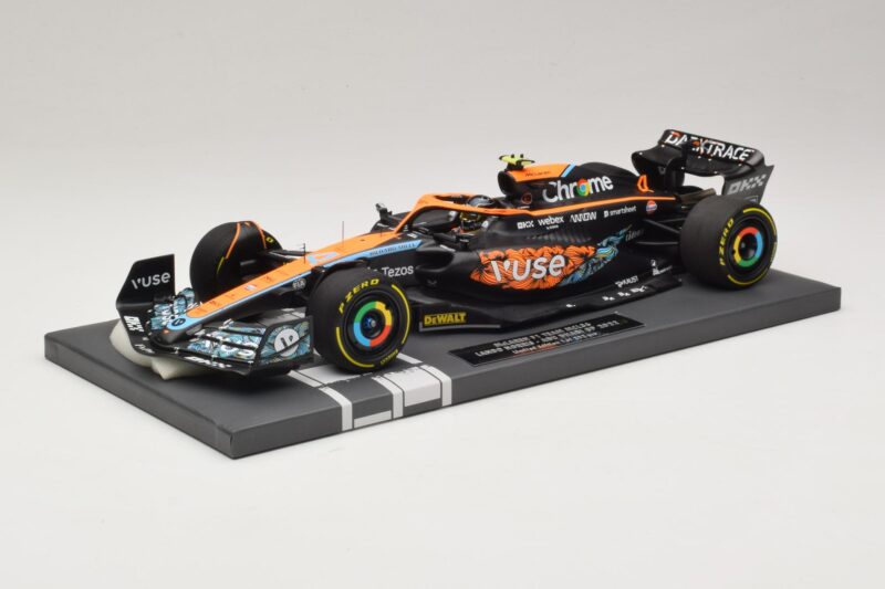 McLaren MCL36 #4 L. Norris Abu Dhabi GP 2022 Minichamps 1:18 537224004 Hartsi