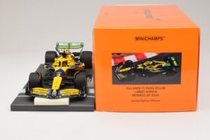 McLaren MCL38 #4 L. Norris Monaco GP Winner 2024 Minichamps 1:18 537242604 Hartsi — kuva 6 / 7