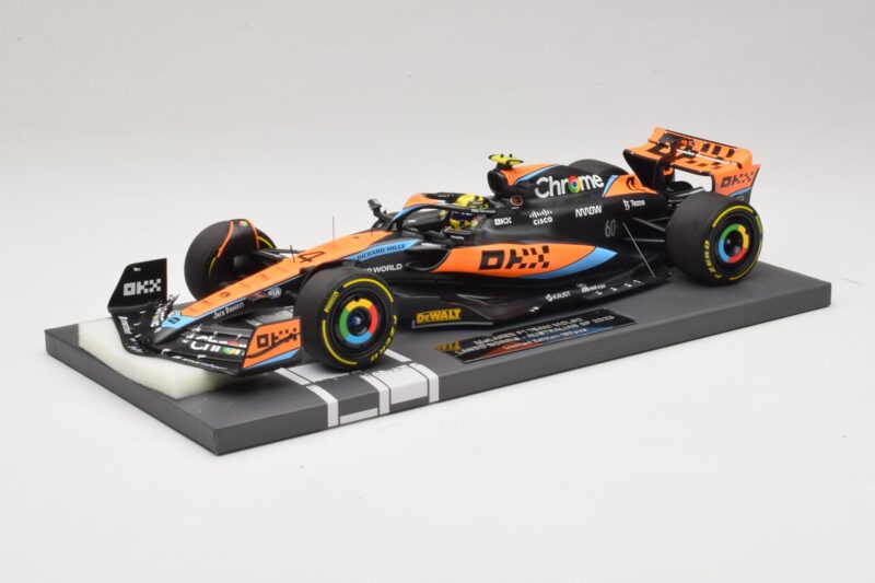 McLaren MCL60 #4 L. Norris Australian GP 2023 Minichamps 1:18 537232104 Hartsi