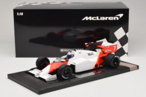 McLaren MP4/2 TAG #7 A. Prost Portuguese GP Winner 1984 Minichamps 1:18 537841807 Hartsi — kuva 7 / 7