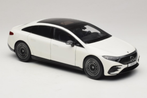 Mercedes EQS V297 Manufaktur Opalite White NZG 1:18 B66961049 Metalli — kuva 6 / 8