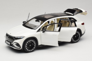 Mercedes EQS SUV X296 Manufaktur Diamond White NZG 1:18 B66960590 Metalli — kuva 2 / 8