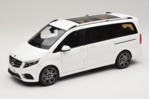Mercedes V-Class W447 AMG Line Valkoinen Norev 1:18 183876 Metalli