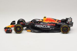 Oracle Red Bull Racing RB19 S. Perez Abu Dhabi GP 2023 Minichamps 1:18 110232311 Hartsi — kuva 3 / 7