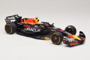 Oracle Red Bull Racing RB19 S. Perez Abu Dhabi GP 2023 Minichamps 1:18 110232311 Hartsi — kuva 4 / 7