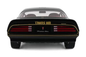 Pontiac Firebird Trans Am Starlight Black Otto 1:12 G098 Hartsi — kuva 5 / 5