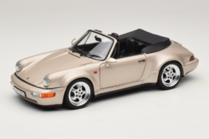 Porsche 911 964 Turbo Look Avoauto Zermatt Silver Norev 1:18 187140 Metalli
