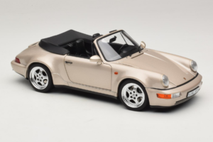 Porsche 911 964 Turbo Look Avoauto Zermatt Silver Norev 1:18 187140 Metalli — kuva 6 / 8