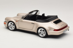 Porsche 911 964 Turbo Look Avoauto Zermatt Silver Norev 1:18 187140 Metalli — kuva 7 / 8