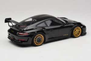 Porsche 911 992 GT3 RS Manthey Racing Musta Kultavanteilla Minichamps 1:18 MR-911-GT3RS-1804 Metalli — kuva 2 / 6