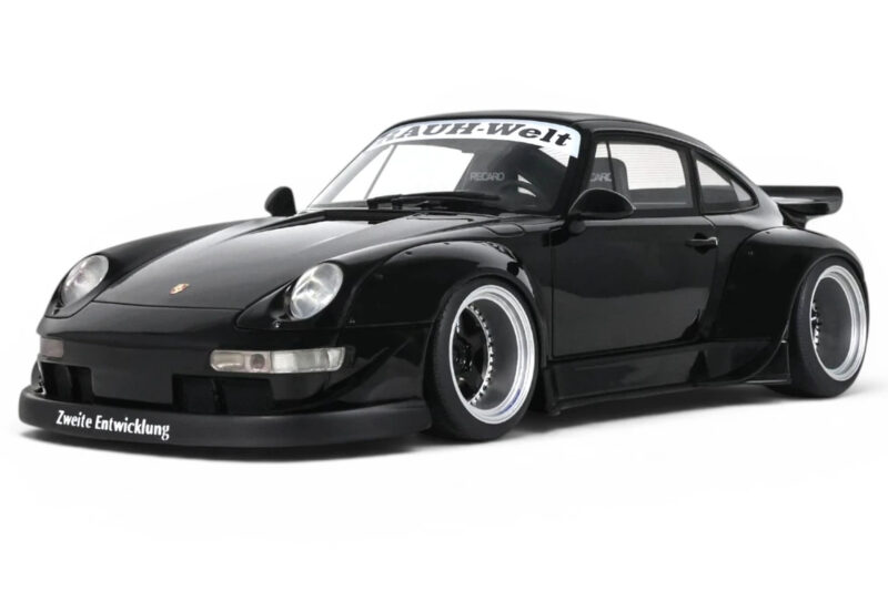 Porsche 911 993 RWB Musta GT Spirit 1:18 GT587 Hartsi
