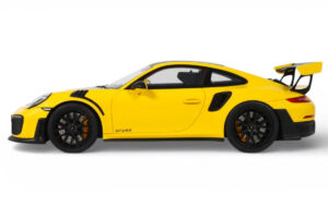 Porsche 911 GT2 RS 991.2 Nurburgring Lap Record Keltainen GT Spirit 1:18 GT972 Hartsi — kuva 3 / 5
