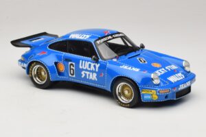 Porsche 911 RSR #6 Wallys Jeans Nurburgring 1974 Spark 1:18 18S088 Hartsi — kuva 4 / 6