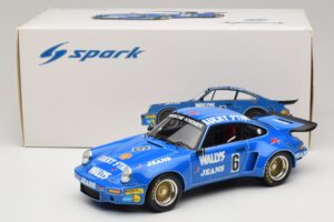 Porsche 911 RSR #6 Wallys Jeans Nurburgring 1974 Spark 1:18 18S088 Hartsi — kuva 6 / 6