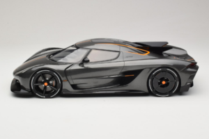 Koenigsegg Jesko Absolut 0-400-0 km/h Record Graphite Grey GT Spirit 1:18 GT575 Hartsi — kuva 3 / 6