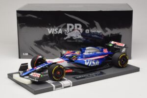 Visa Cash App RB VCARB 01 A. Iwasa FP1 Japanese GP 2024 Minichamps 1:18 117240440 Hartsi — kuva 7 / 7