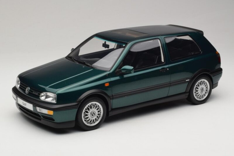 Volkswagen Golf Mk3 VR6 Carat Dragon Green Otto 1:12 G099 Hartsi