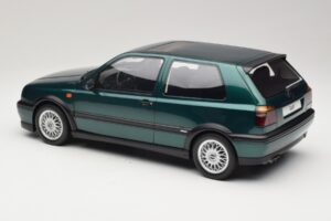 Volkswagen Golf Mk3 VR6 Carat Dragon Green Otto 1:12 G099 Hartsi — kuva 5 / 6